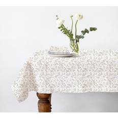 Textiles Lot Nappe Carrée 140x140 cm 2 Serviettes de Table Motif Floral Chiffons & Tissus