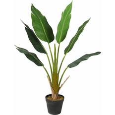 Järn Konstgjorda växter Lykke Konstväxt Strelitzia Tree 90 cm Konstgjord växt