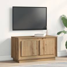 vidaXL TV Skab Artisan Egetræ 80 x 35 x 45 cm TV-bord