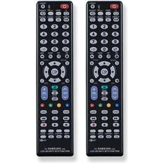 Zeuxo Universal Television Remote Control for Samsung TV LCD LED 2pcs