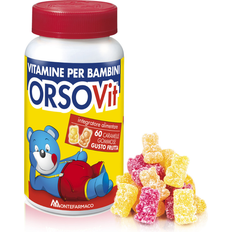 Vitamine e Minerali Montefarmaco Orsovit Caramelle Gommose 60pz 60 pcs
