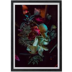 Gothic Homeware Flowers No.2 A4 Print Framed Art