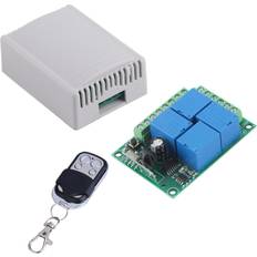 Garage Door Opener Remotes Tomtop Jms DC12V 4-CH 433MHz Wireless Garage Doors Control Switch Receiver Board