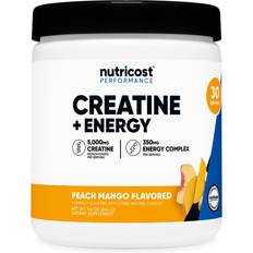 Persika Kreatin Nutricost Creatine Energy 30 Servings Peach Mango Flavored