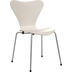 Fritz Hansen Serie 7 7:14 AM Spisebordsstol Beige/Chrome Køkkenstol