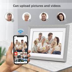 Digitale Bilderrahmen Andoer Andoer 10.1-Inch WiFi Digital Photo Frame 16GB