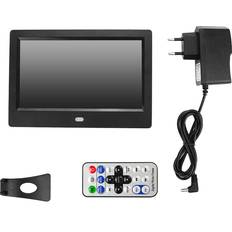 Zeblaze 7 HD LED Screen Digital Photo Frame Alarm Clock MP34 Movie Player