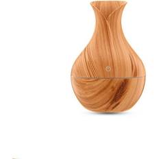 Vase-Shaped Humidifier with Wooden Pattern