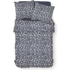 Textiles Today Parure Lit Imprimé En Coton 260x240 cm Blanc Housse de couette Blanc (240x240cm)