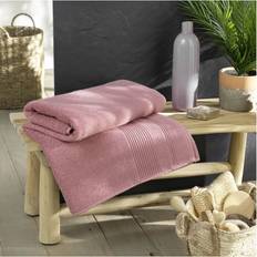 Serviettes Douceur D Interieur rap 90 x 150 cm Tendresse Bois De Rose Serviette de bain Rose (90x90cm)