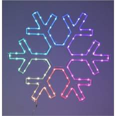 Lifetime Julepynt RGB Snefnug 50 x 43 cm LED Juletræspynt