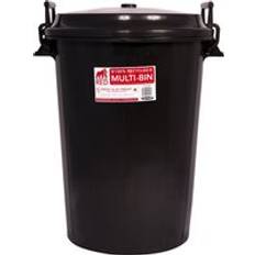 Red Gorilla Multi Bin with Lid 100L Black
