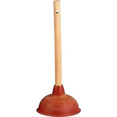 Reinigingsmachines No Name Afvoerreiniger 46cm Ø14cm Met Houten Handvat