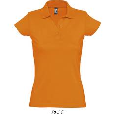 Orange Polo Shirts Sol's Women's Polo Shirt Prescott - Orange