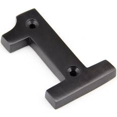 Bronze Garden Decorations From The Anvil Metal Surface Mount House Number 7.8 cm H x 0.8 cm D