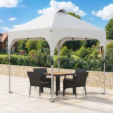 Gazebo 2.5x2.5m Balconera 2.5m x 2.5m Pop-up Gazebo with Sandbag - White