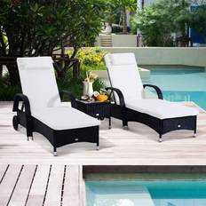 Berkhamsted Reclining Sun Lounger Barkhamsted 103cm H X 200cm L