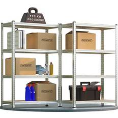 Monzana Deuba 2x Schwerlastregal 160 x 90 x 40 cm 1400 kg Regalsystem