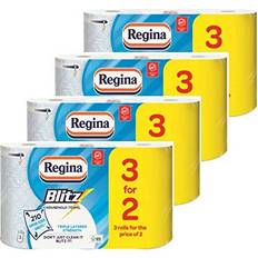Cleaning Equipment & Cleaning Agents Regina Regina Blitz 3 Ply Kitchen Roll Paper Towels 70 Sheets
