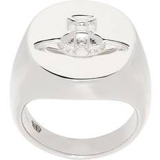 Vivienne Westwood Rings Vivienne Westwood Silver Seal Ring - Rhodium