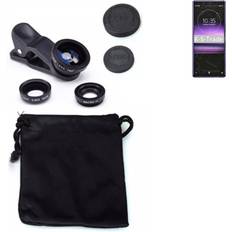 K-S-Trade Sony Xperia 1 Professional Edition Camera Set Fish Eye Wide Angle Macro Add-On Lens