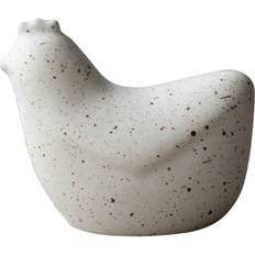 White Easter Decorations DBKD Mini Hens White Dot Easter Decoration