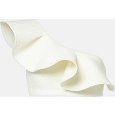 Johanna Ortiz Bolero Life Ruffled Bikini Top - White