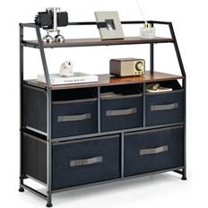 Sideboard Mit 5 Stoffschubladen
