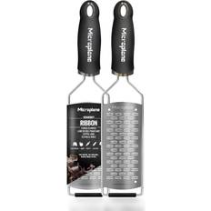 Black Graters Microplane Kitchen Ribbon for Hard Cheese and Zucchini and Chocolate Grater
