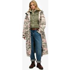 Superdry Pink Windbreaker Logo Changing Robe