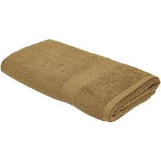 Serviettes Today Drap Uni En Coton 70x130 Marron Serviette de bain Bronze, Marron (130x70cm)