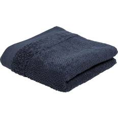 Serviettes Today De Bain Uni En Coton Bio 50x90 Cm Bleu Marine Serviette Bleu