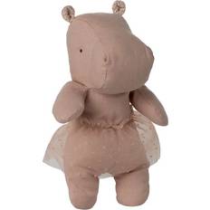Rose bamse Maileg Safari Friends Flodhest M Tylskørt Rosa