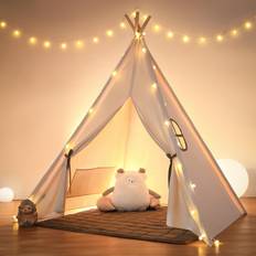 Besrey Besrey Teepee Tent for Kids Play Tent with Padded Mat