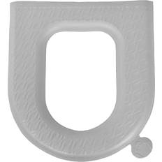 Tomtop Jms Toilet Seat Cover Pad Grey Cover Cushion with Handle