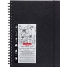 Derwent Paper Derwent Sketch and Store Black A4 Sketch Book 56 Sheets