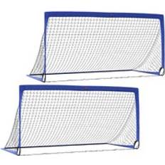Set of Two Foldable Football Goal Net with Bag