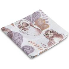 Sensillo Muslin Stofble 70 x 80 cm Eagle Owls
