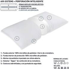 Almohadas Ergonómicas Viscoel'stica Form Moshy Altura Media 90 cm Almohada Ergonómica