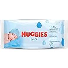 Huggies Servetter & Tvättlappar Huggies Pure Babyvåtservetter Paket 56