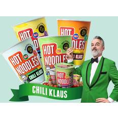 Chili Klaus Pasta, Ris & Bönor Chili Klaus Hot Noodles 8-pack