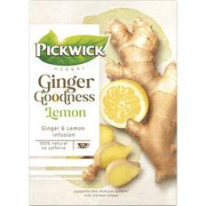 Pickwick Ginger Goodness Lemon Tea 15 pcs