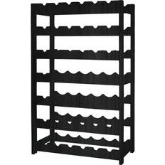 Cava 42 Bottles Black Painted Pine