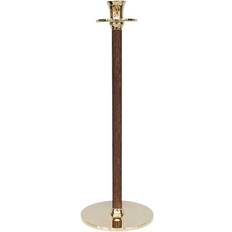 Sisustusyksityiskohdat Hilke Collection Alto Basso Kynttilänjalka 30 cm Messinki
