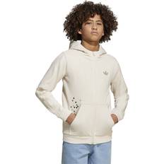 Beige Hoodies Children's Clothing adidas Minecraft Graphic Hoodie - Wonder White