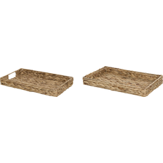 Beliani Decorative Items Beliani Set of 2 Boho Trinket Jewellery Dish Decorative Item