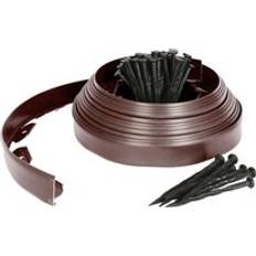 Lawn Edging Harbour Housewares Flexible Plastic Lawn & Path Edging - Brown