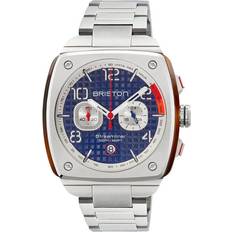 Briston Streamliner Urban Chrono Steel Navy Blue Watch