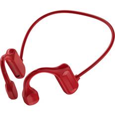 Green - Open-Ear (Bone Conduction) Headphones Andoer BL09 Bone Conduction Headset Bluetooth 5.3 Hanging Ear Wireless Sports Headphones Green