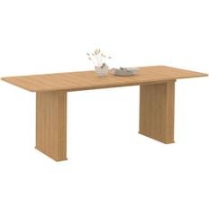 Tables à manger IDMarket Extensible Rectangle Juliette 6-10 160-200 cm Table à manger